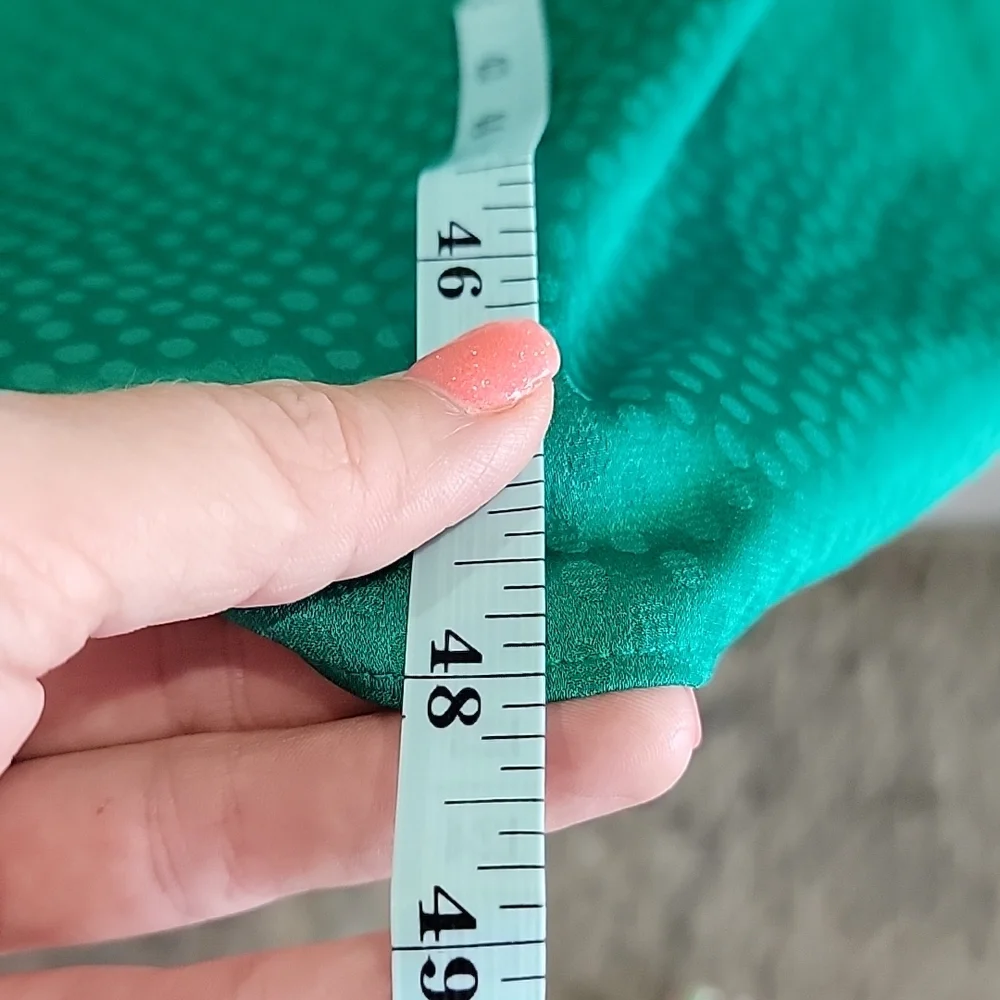 KATE SPADE Beryl Green Fluid Jacquard Printed Regular Fit Midi Dress - Picture 5 of 6